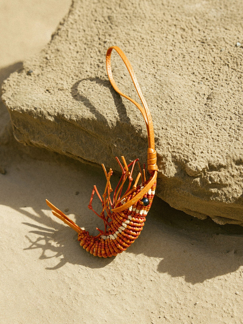 Bouncing Shrimp Charm